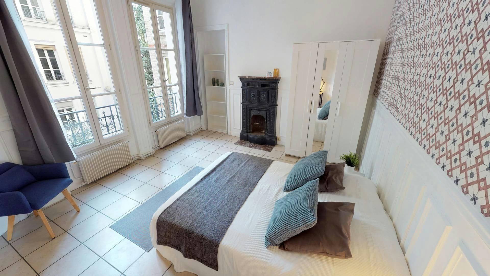 Single room Paris, 1 bed, 16m² — photo 4