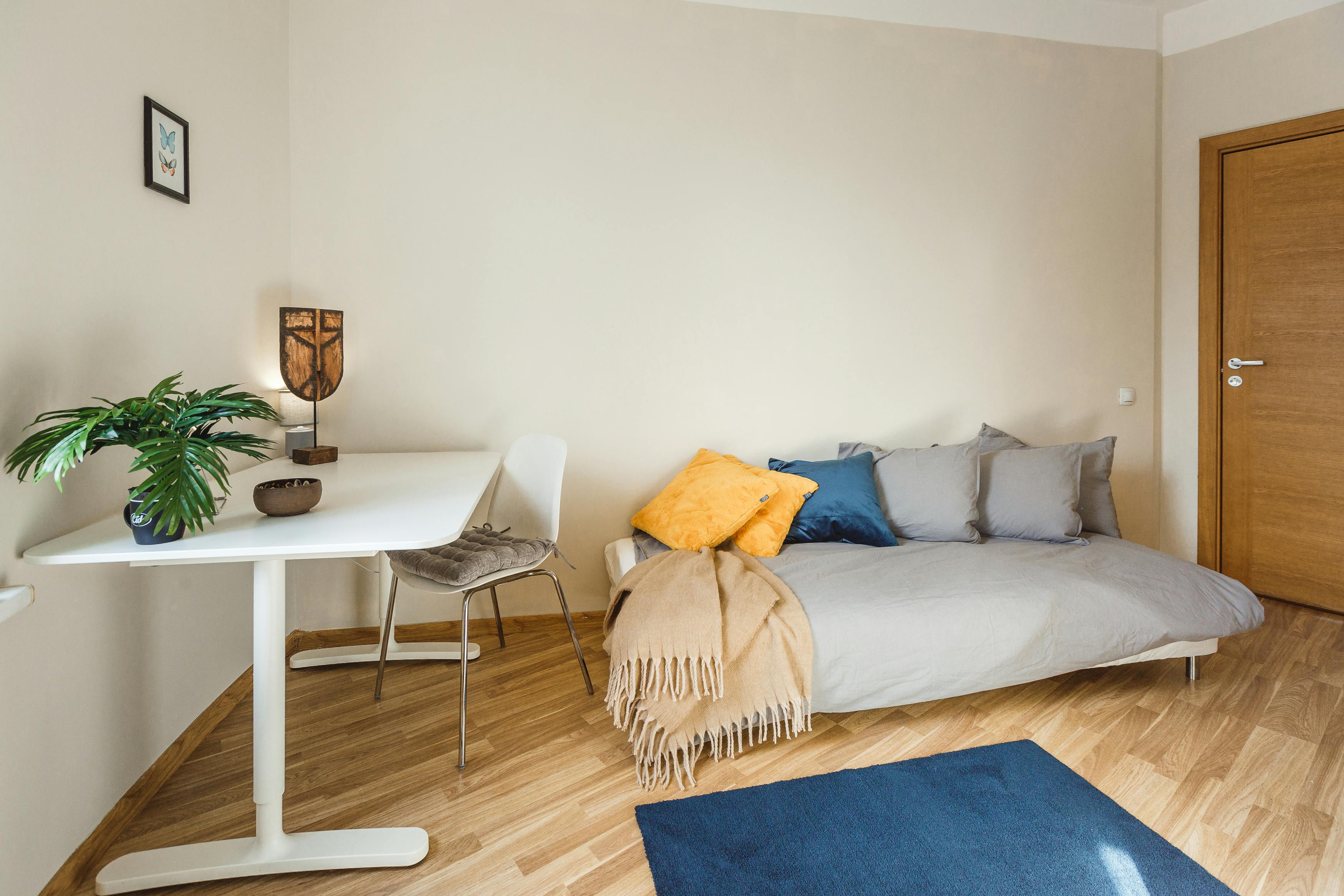 私人房间 正在以 €295 的月租出租，其位于 Riga, Krišjāņa Valdemāra iela