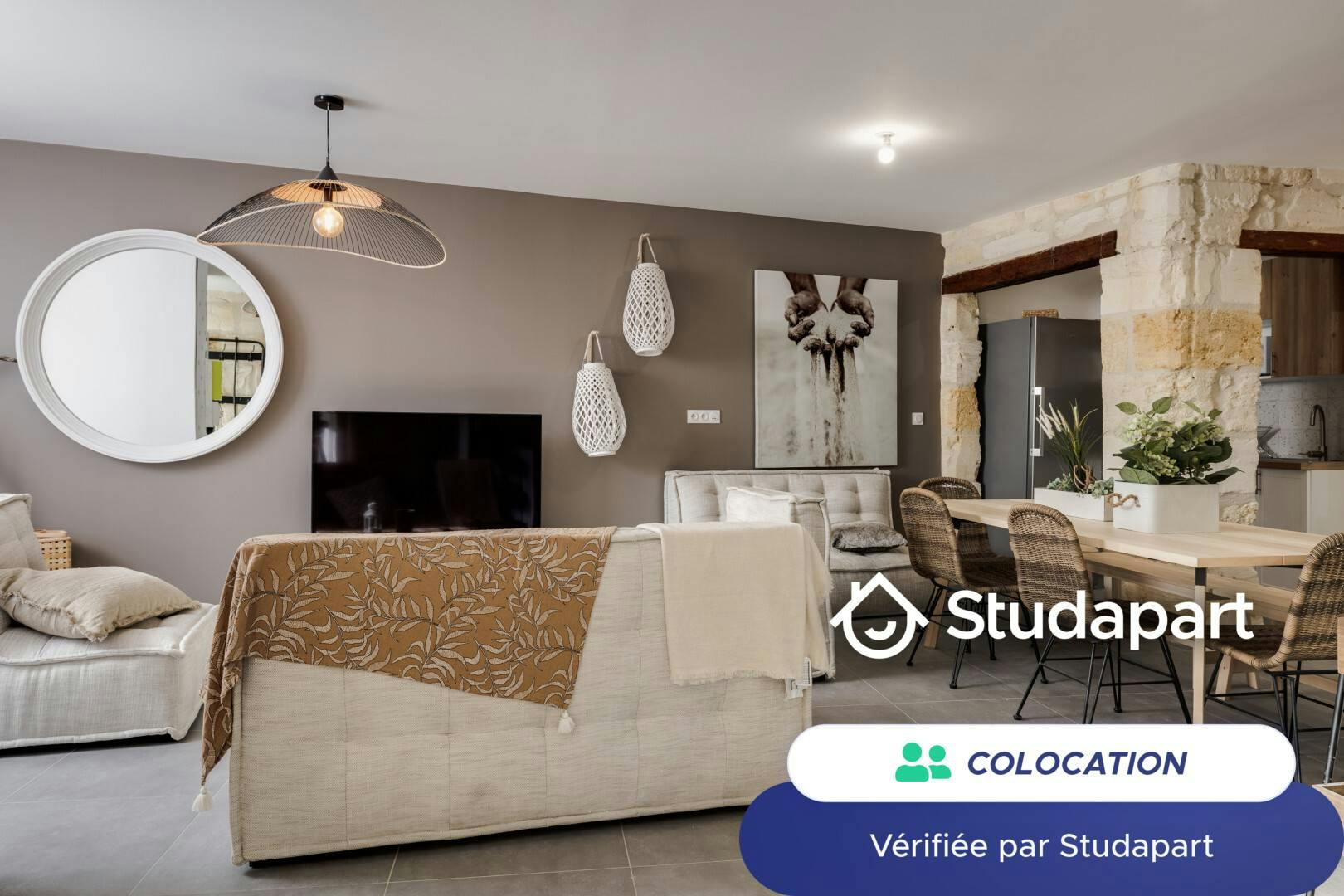 Private room for rent on Rue du Jardin public, Bordeaux - Vue 4