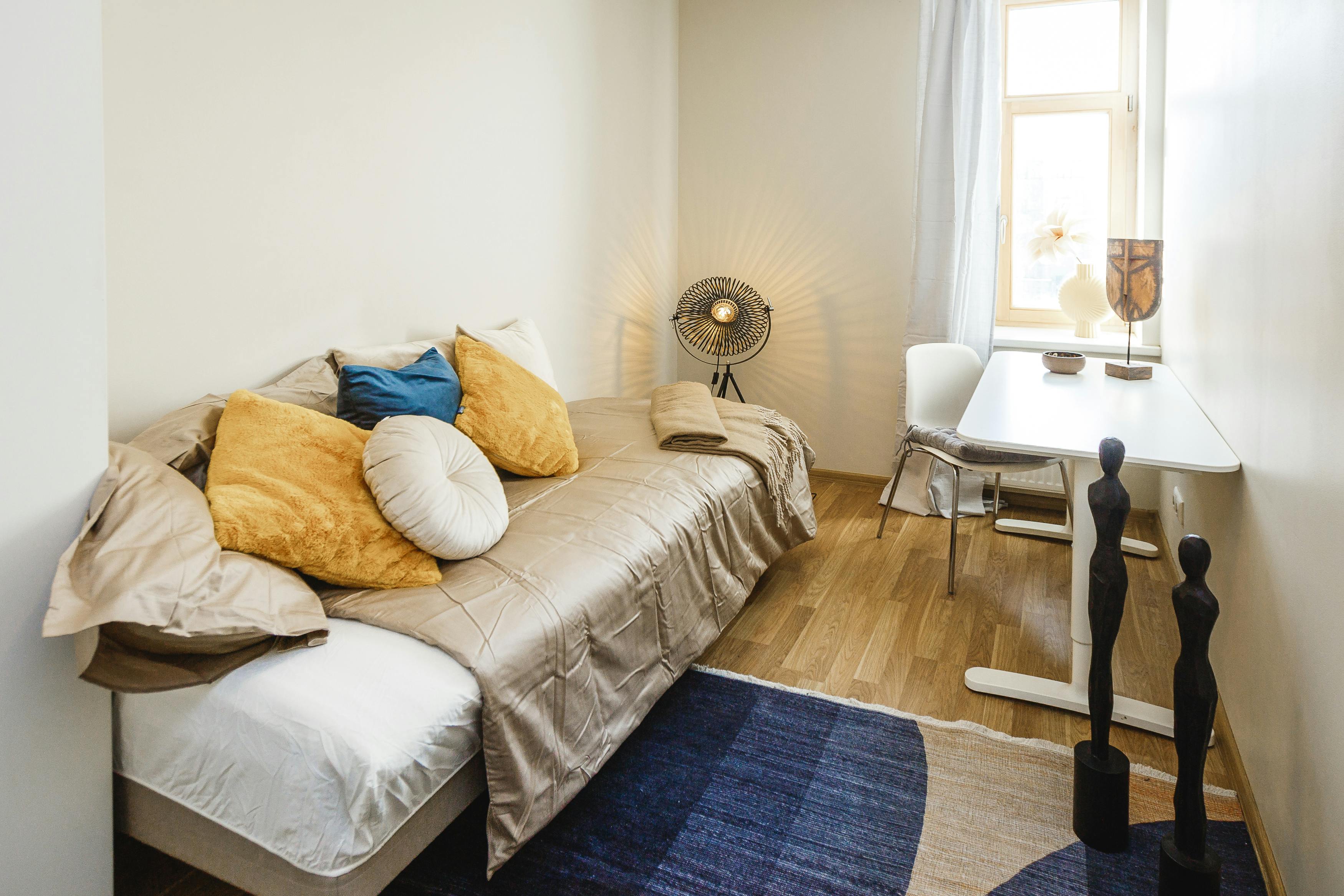 Habitación privada en alquiler por 345 € al mes en Riga, Emīlijas Benjamiņas iela