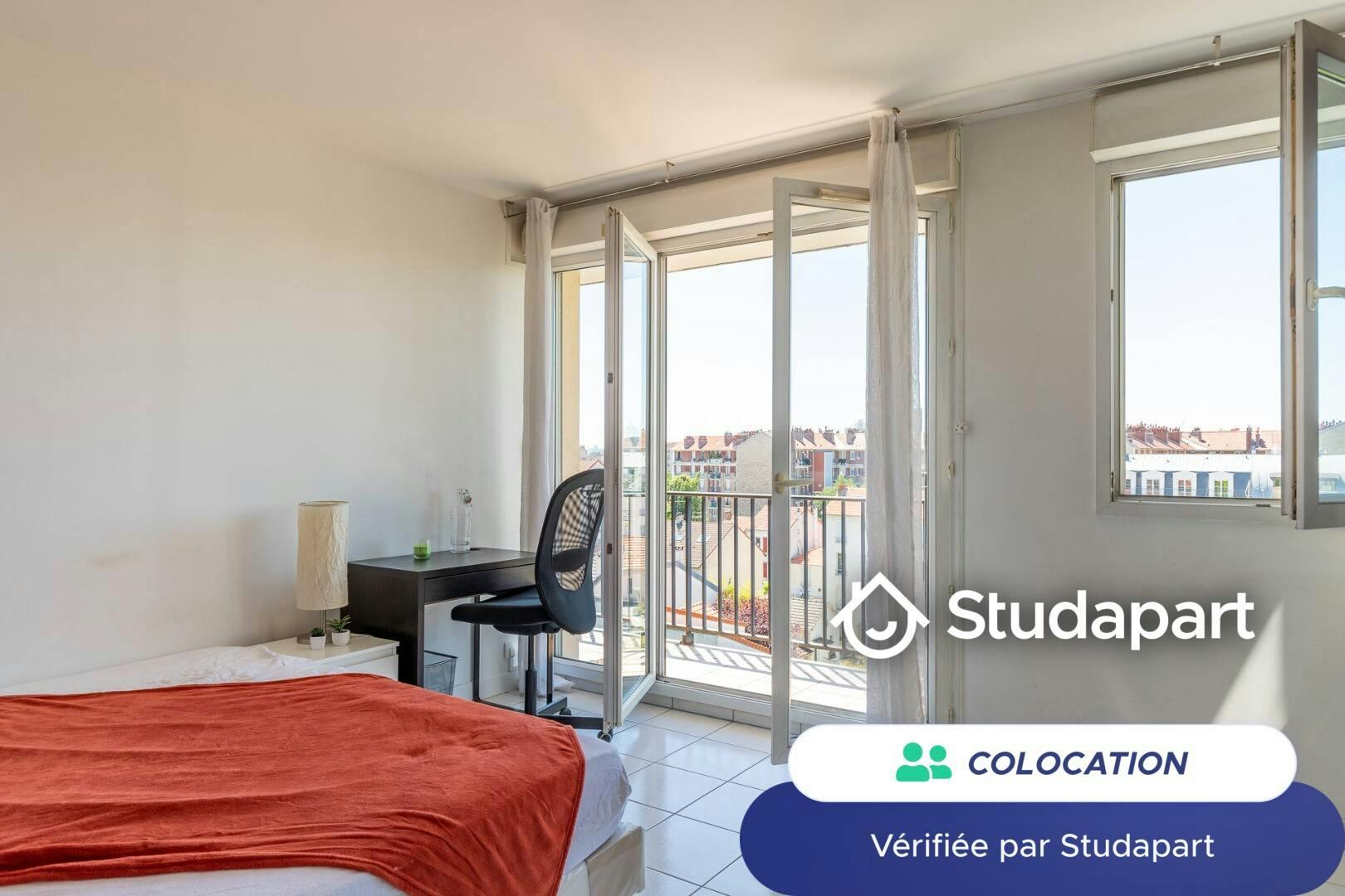 Private room for rent for €680 per month in Alfortville, Rue Marcel Bourdarias