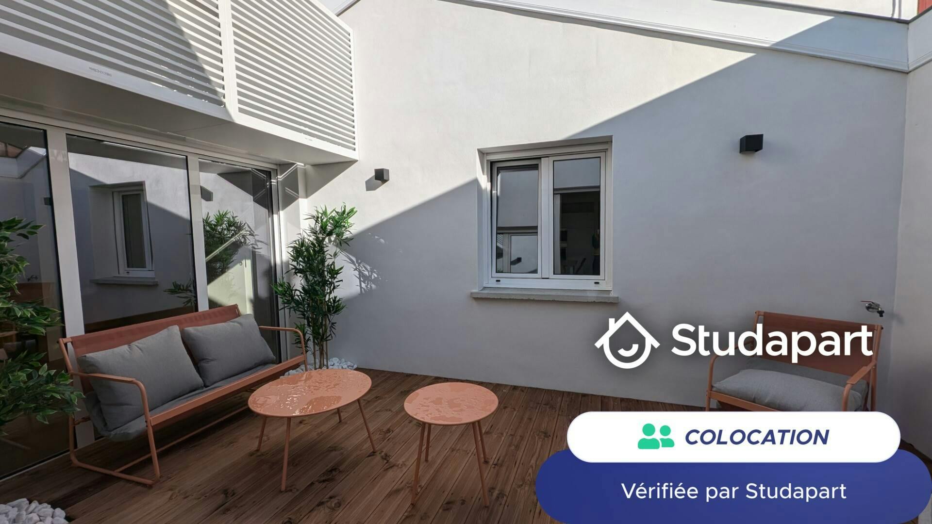 Cameră privată de închiriat pentru 570 EUR pe lună în Bayonne, Passage Lévy