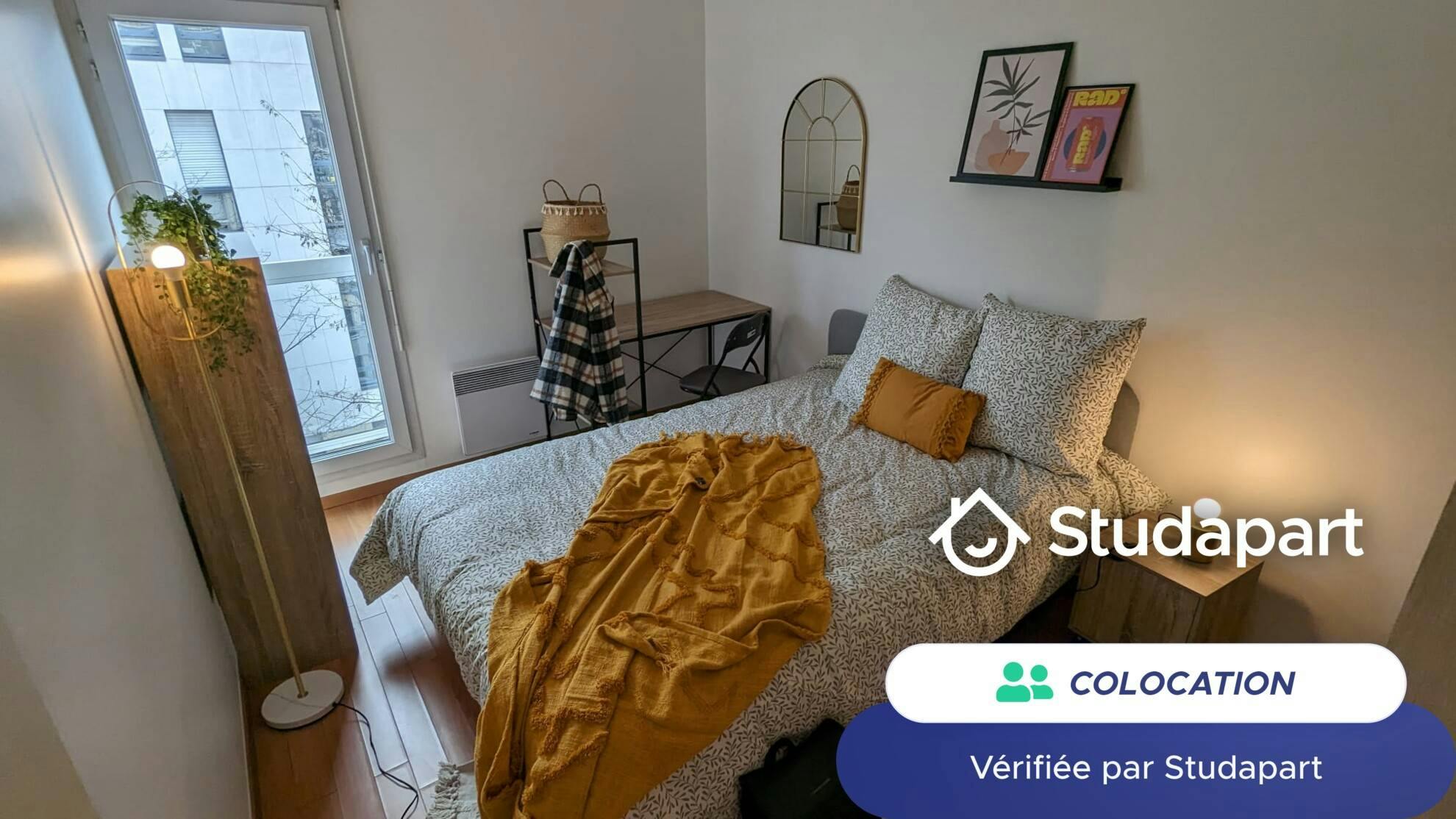 Private room for rent for €900 per month in Suresnes, Allée Louis Chevrolet