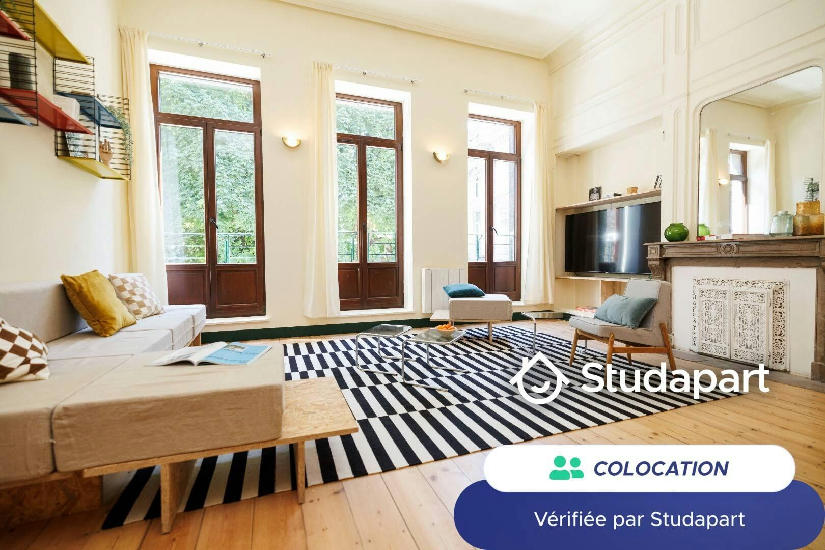 Private room for rent on Rue Jacquemars Giélée, Lille - Vue 4