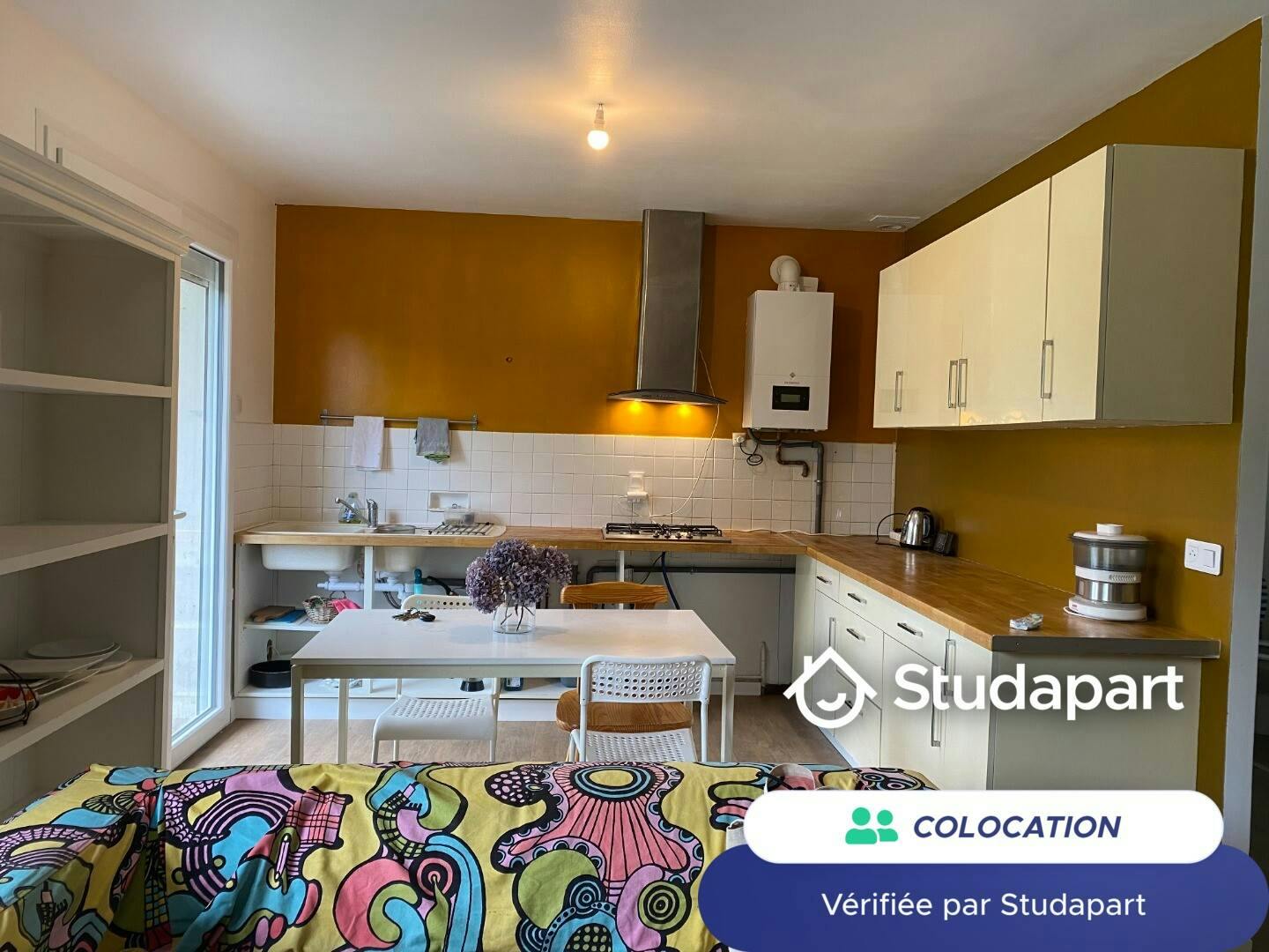Private room for rent on Rue de Jussieu, Nantes – pohled 3
