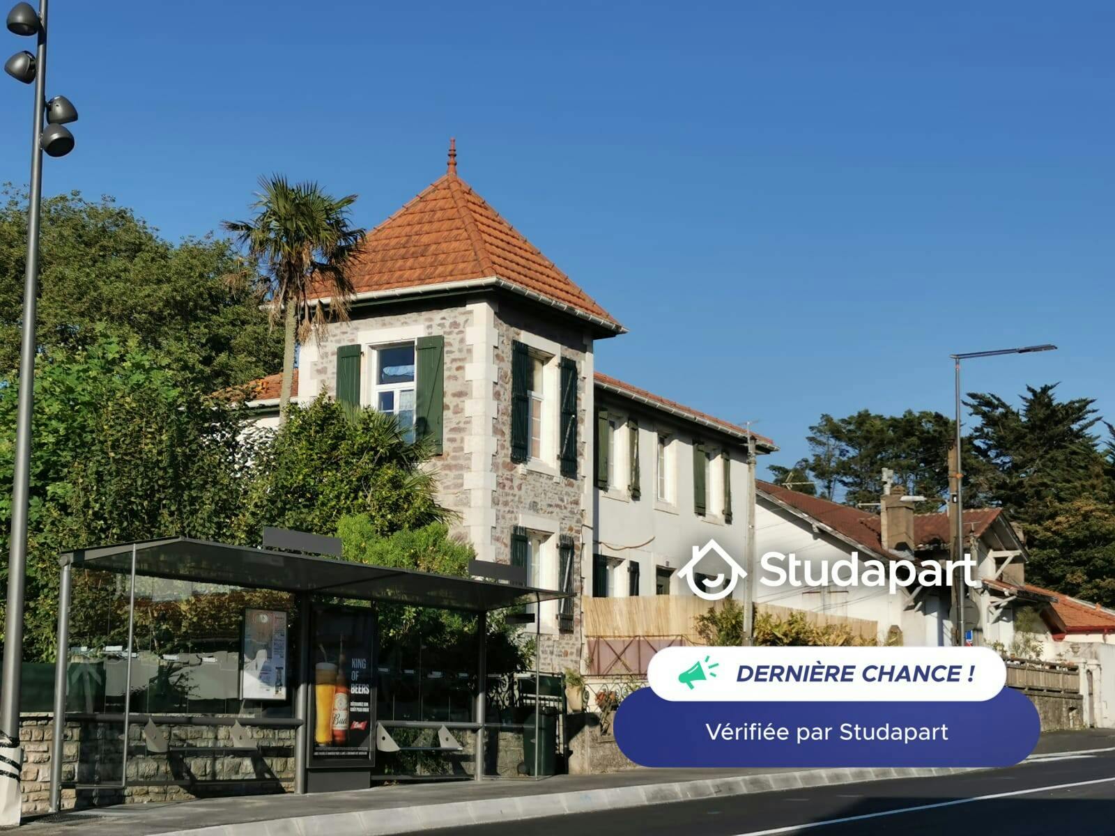 公寓 正在以 €550 的月租出租，其位于 Biarritz, Avenue de la Marne