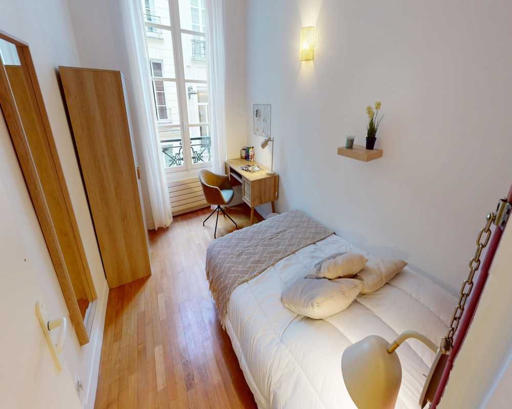 Single room Paris, 1 bed, 14m² — photo 11