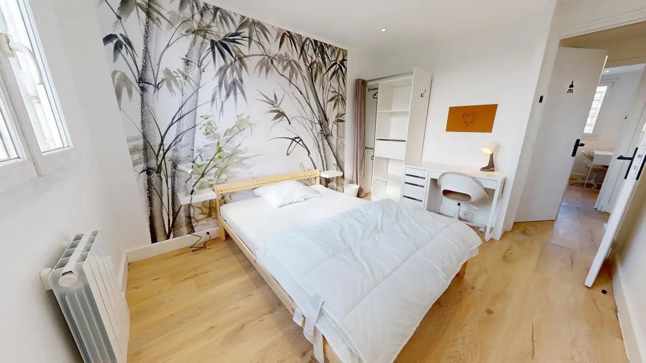 Cameră privată de închiriat pentru 443 EUR pe lună în Bron, Rue de Montferrat