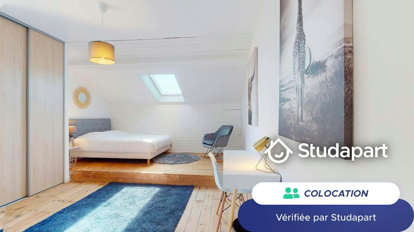 Private room for rent on Rue de l'Épine, Nantes - Vue 5