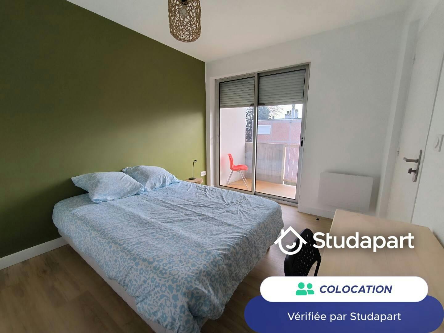 Private room for rent on Allée d'Ancely, Toulouse - Vue 4