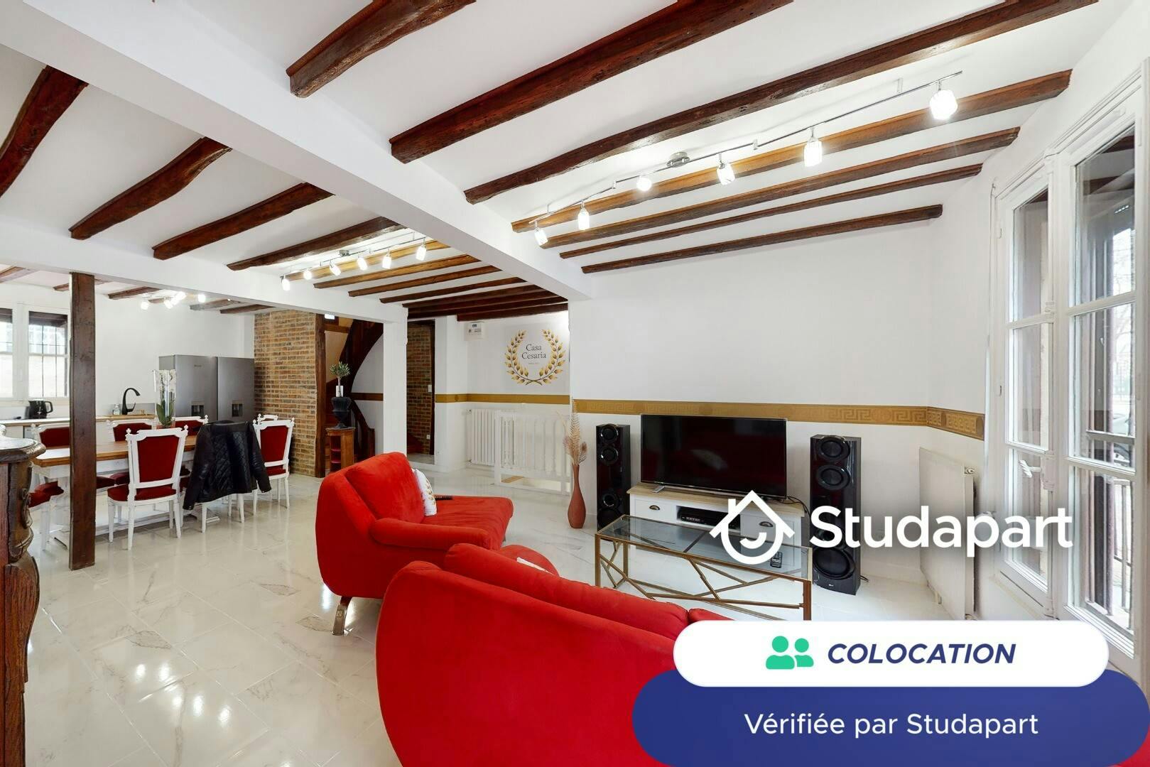 WG-Zimmer zu mieten für 375 € pro Monat in Troyes, Boulevard Victor Hugo