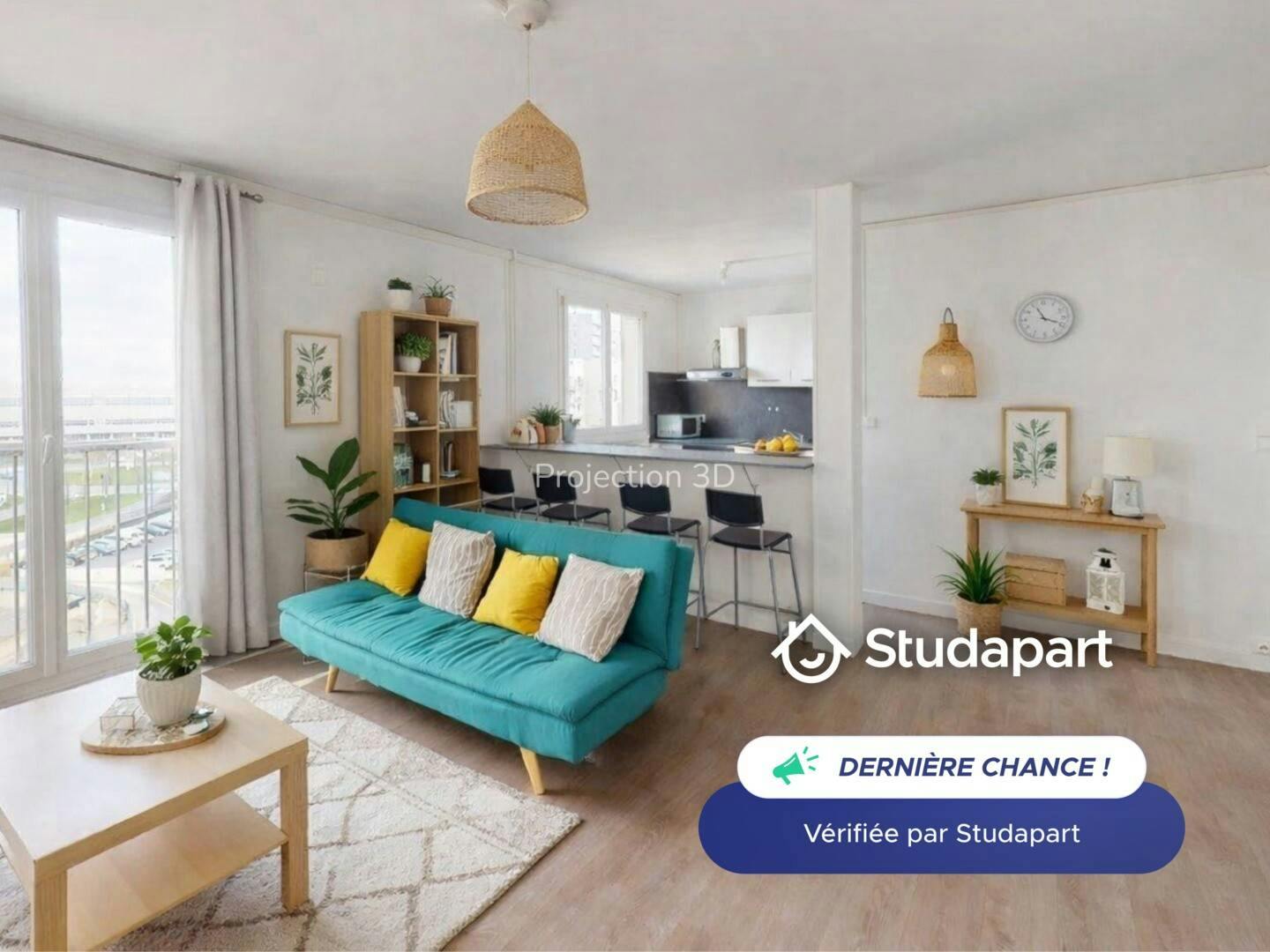 Wohnung zu mieten für 771 € pro Monat in Reims, Esplanade Paul Cézanne