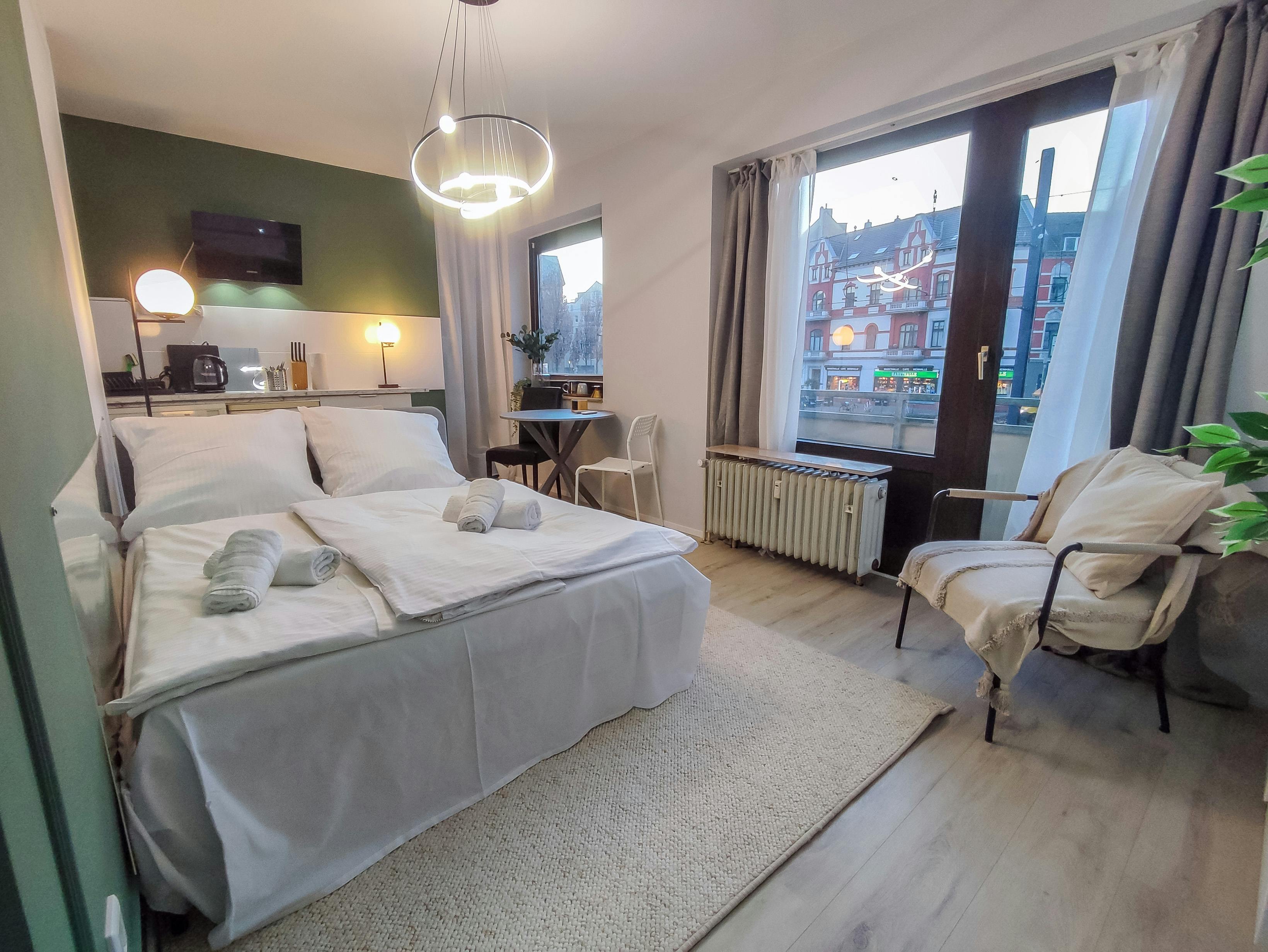 Studio for rent for €930 per month in Düsseldorf, Collenbachstraße