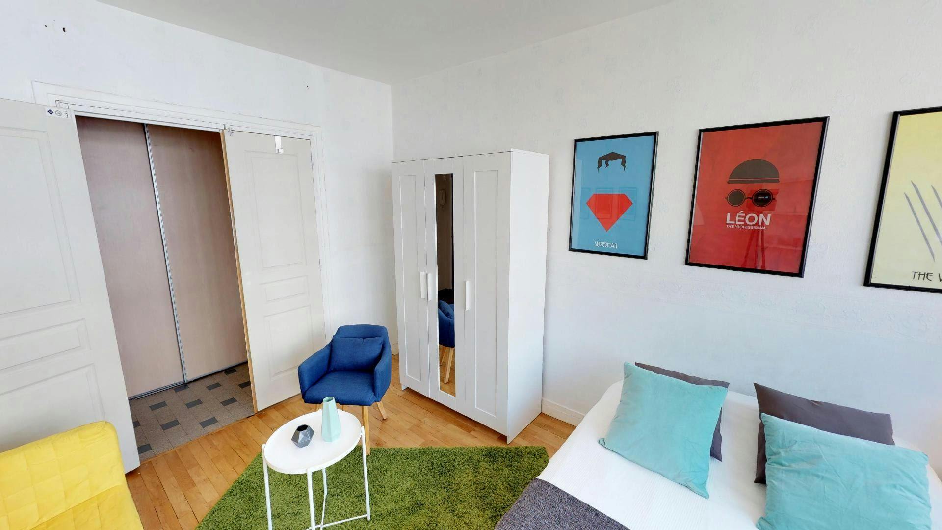 Apartment Lyon, 1 bed, 15m² — photo 9