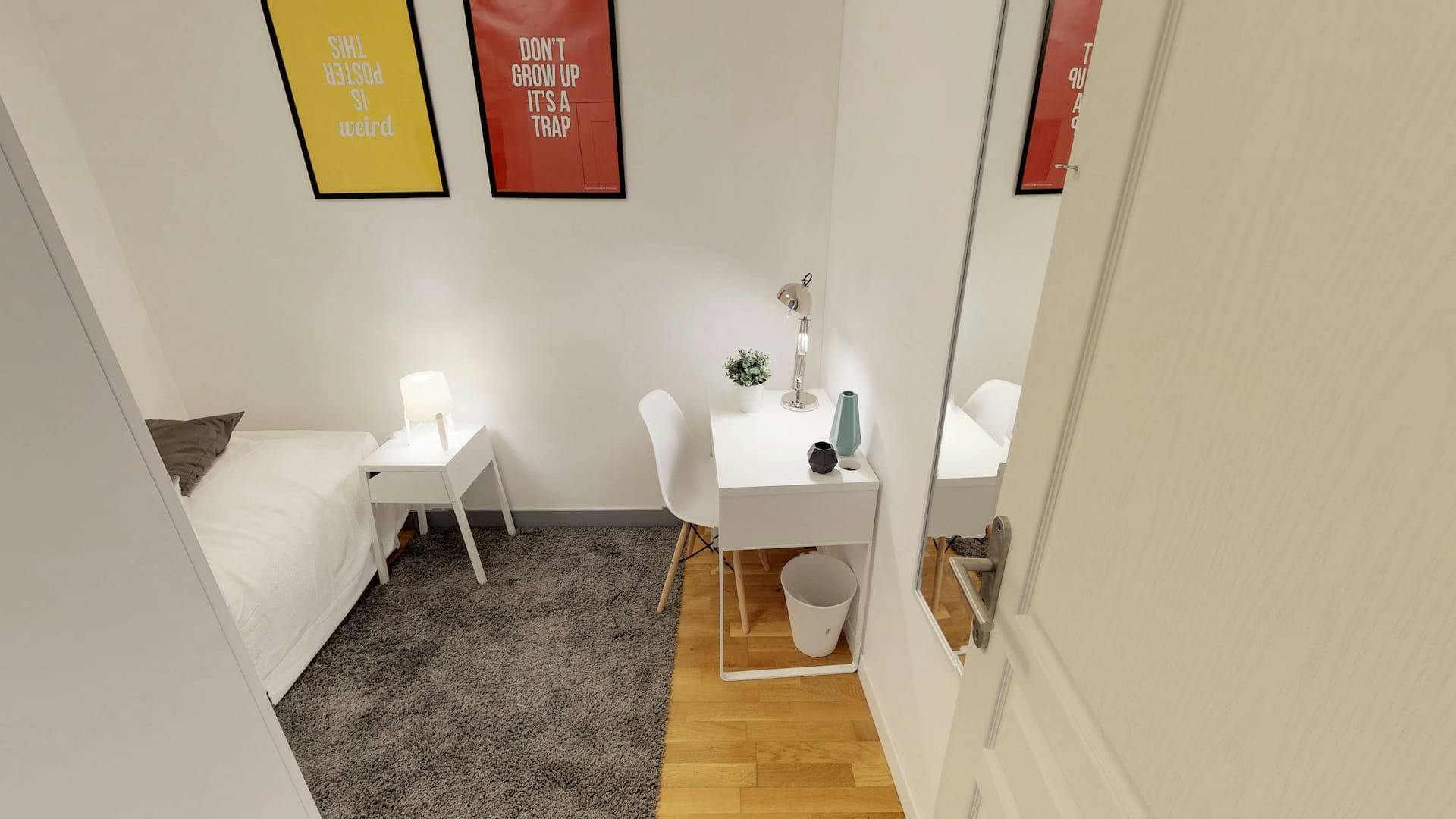 Apartment Lille, 1 bed, 7m² — photo 1
