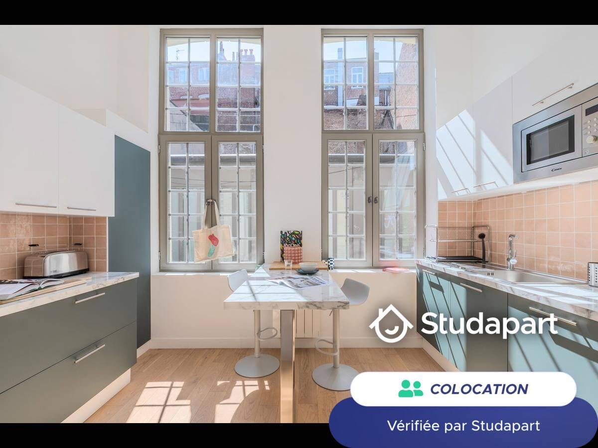 Private room for rent for €800 per month in Lille, Rue Saint-Etienne