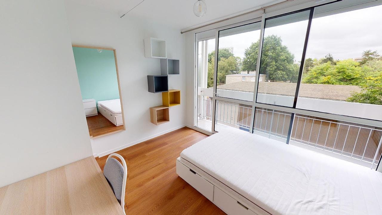 Apartment Rennes, 1 bed, 9m² — photo 9