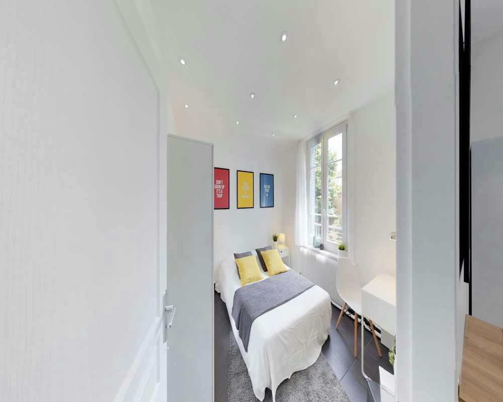 Private room in Rue Maurice Flandin, Lyon (1604958) room image 2