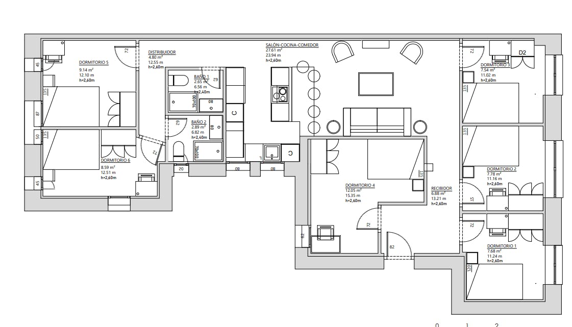 Apartment Madrid, 1 bed — photo 5