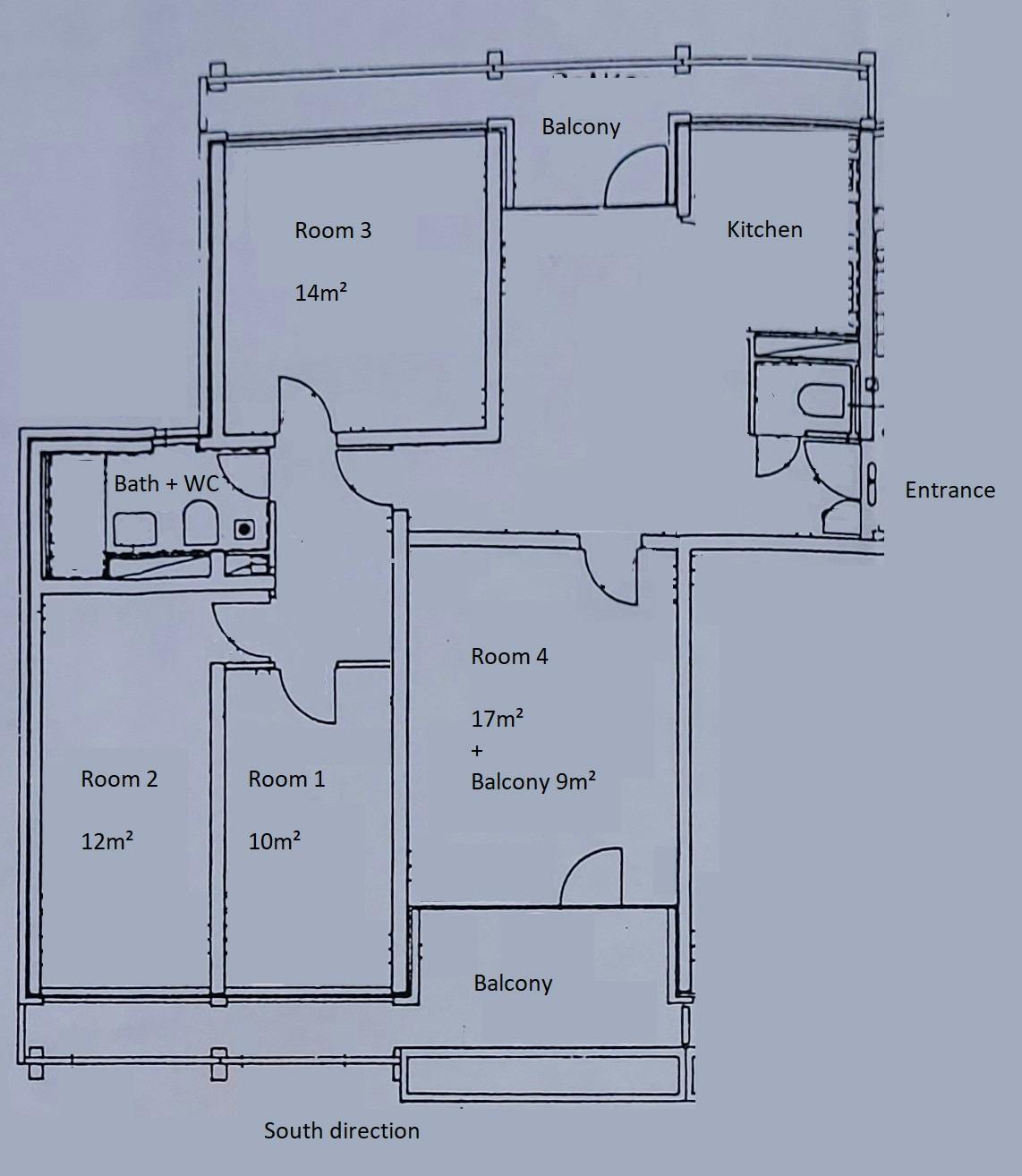 Apartment Munich, 1 bed, 10m² — photo 4