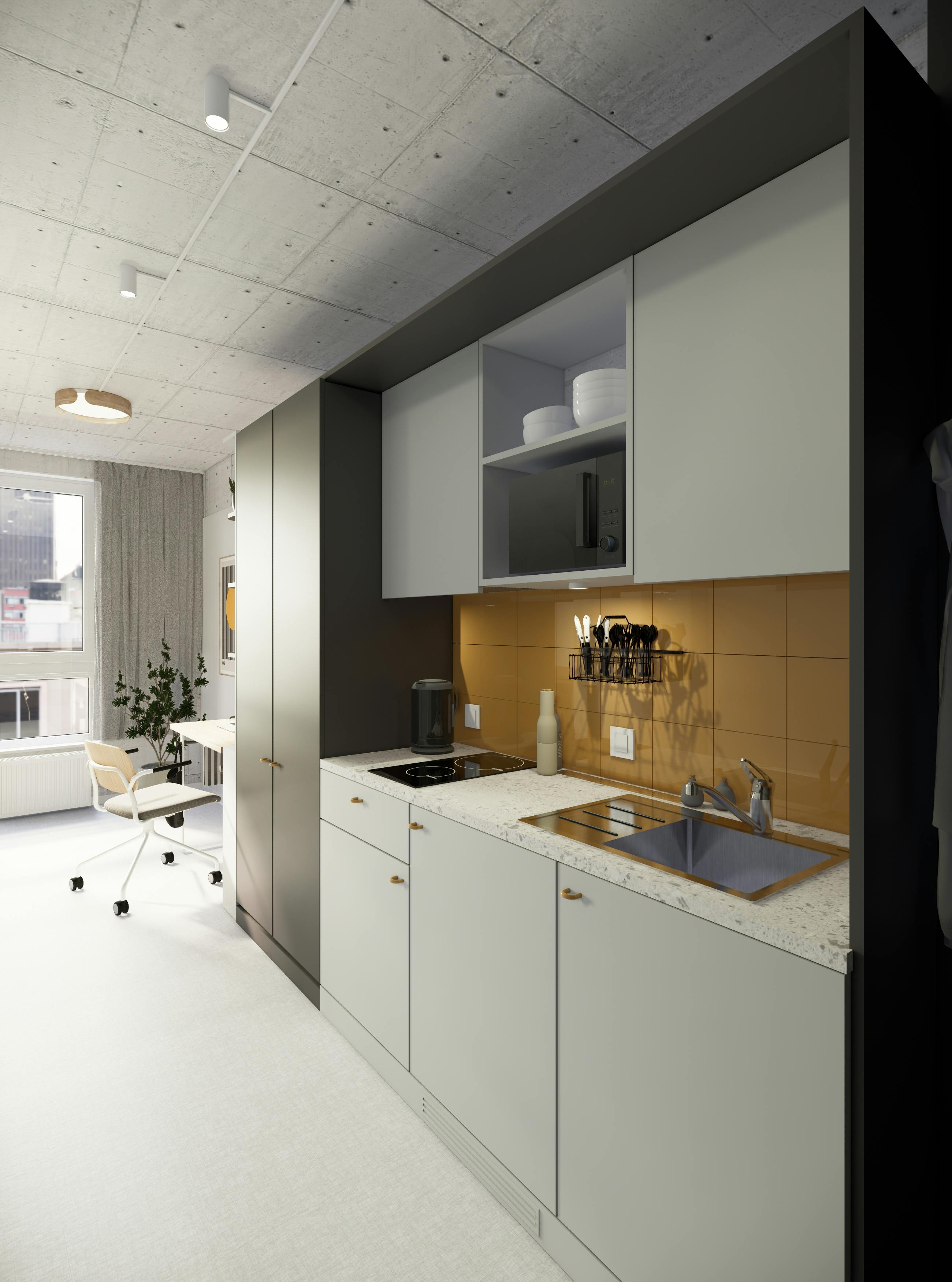 Apartment Kraków, 1 bed, 16m² — photo 5