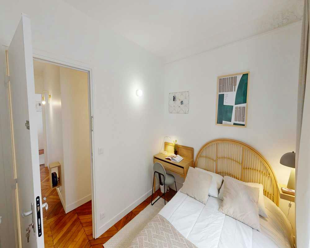 Private room for rent on Cité Condorcet, Paris - Vue 3