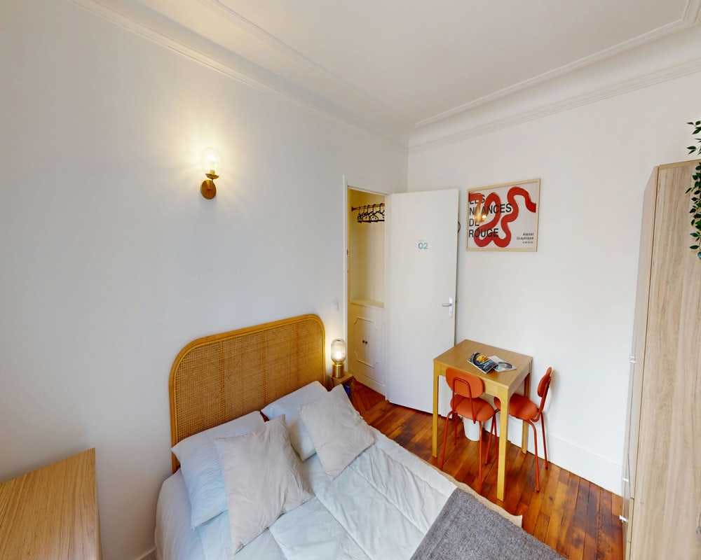 Private room for rent on Cité Condorcet, Paris - Vue 3