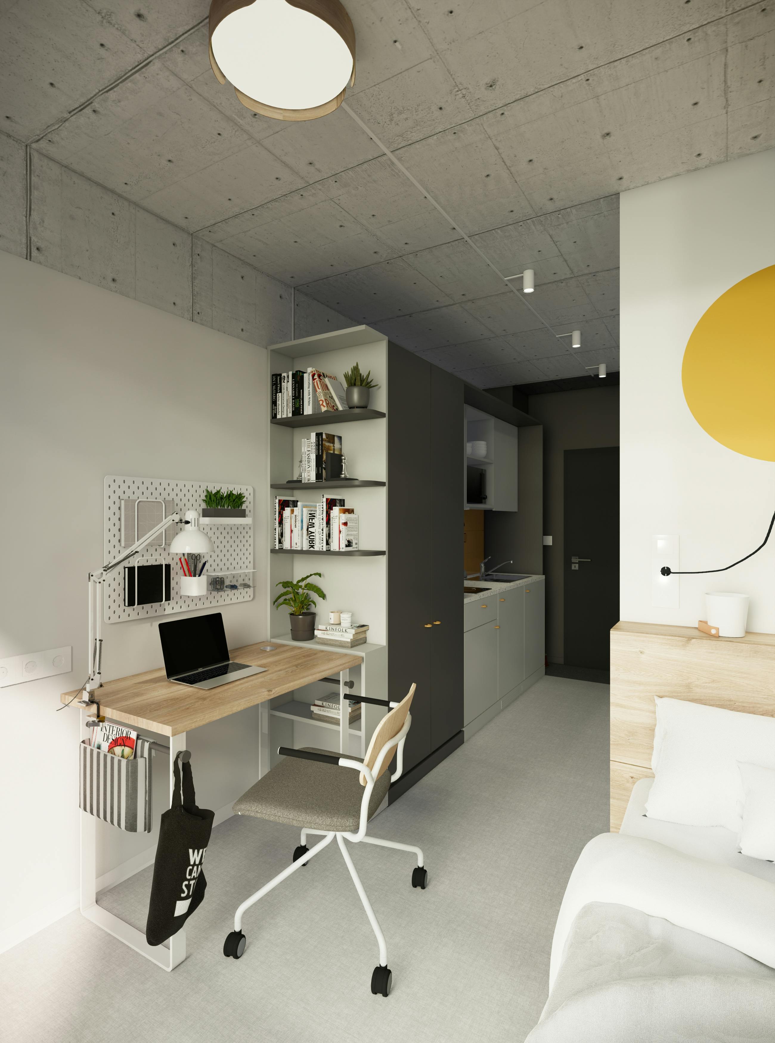 Apartment Kraków, 1 bed, 16m² — photo 1