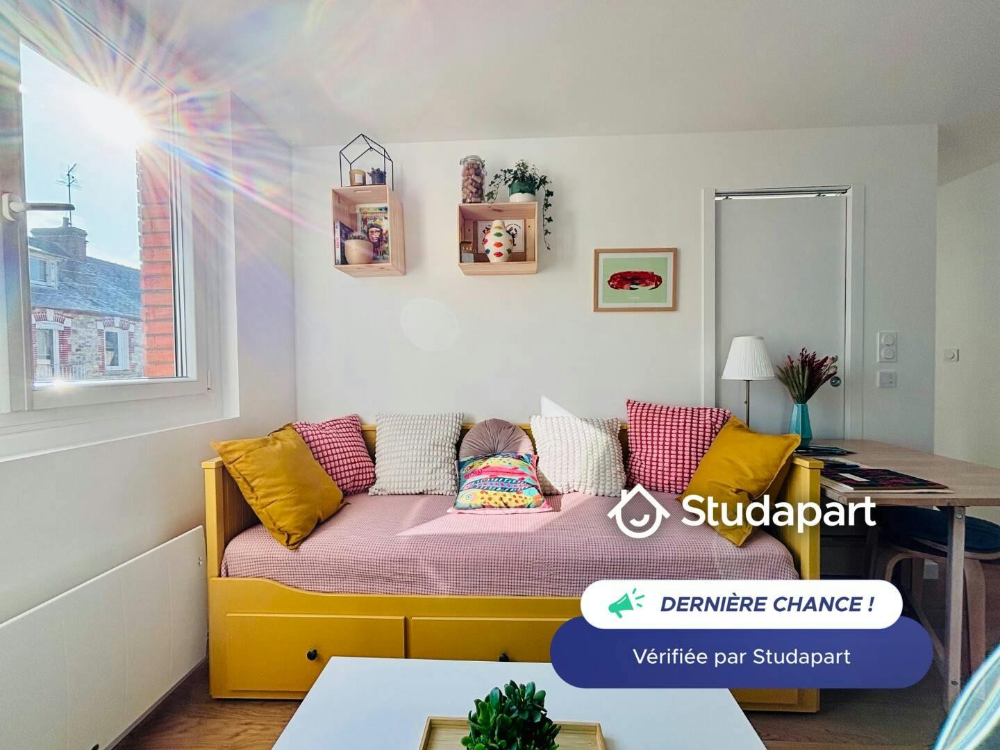 公寓 正在以 €1,295 的月租出租，其位于 Rennes, Rue Luzel