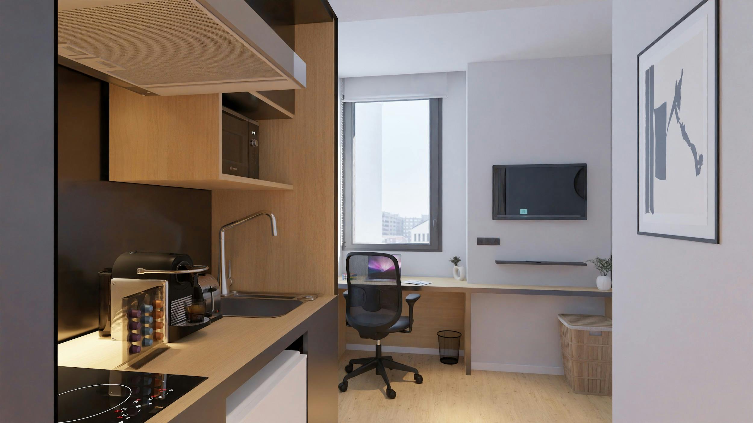 Студія за оренду для 690 EUR на місяць у Pamplona, Calle del Sadar