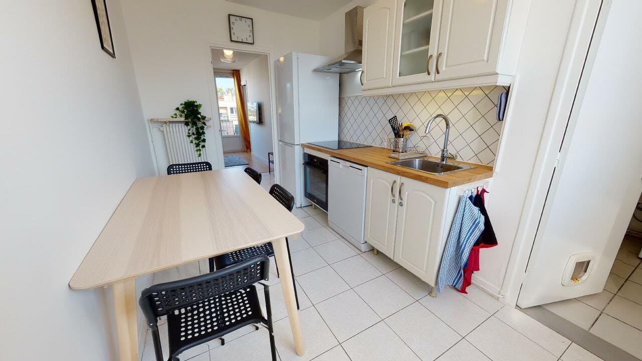 Single room Villeurbanne, 1 bed, 8m² — photo 3