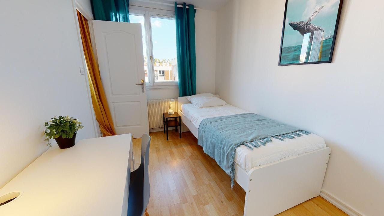 Single room Villeurbanne, 1 bed, 8m² — photo 7