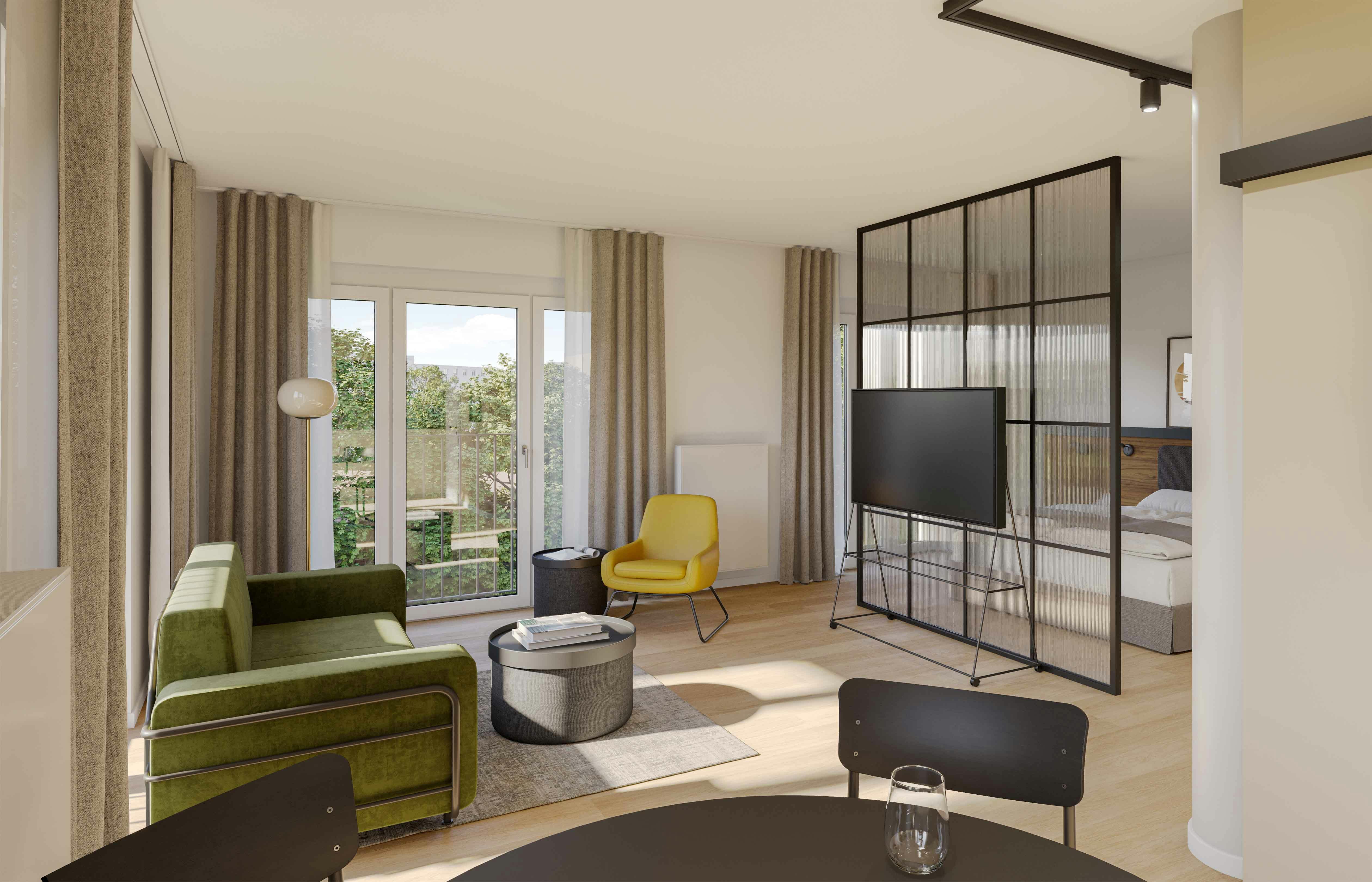 Appartement à louer pour 2 759 €/mois à Berlin, Warburgzeile