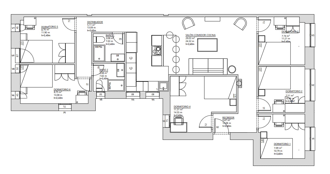 Apartment Madrid, 1 bed — photo 4