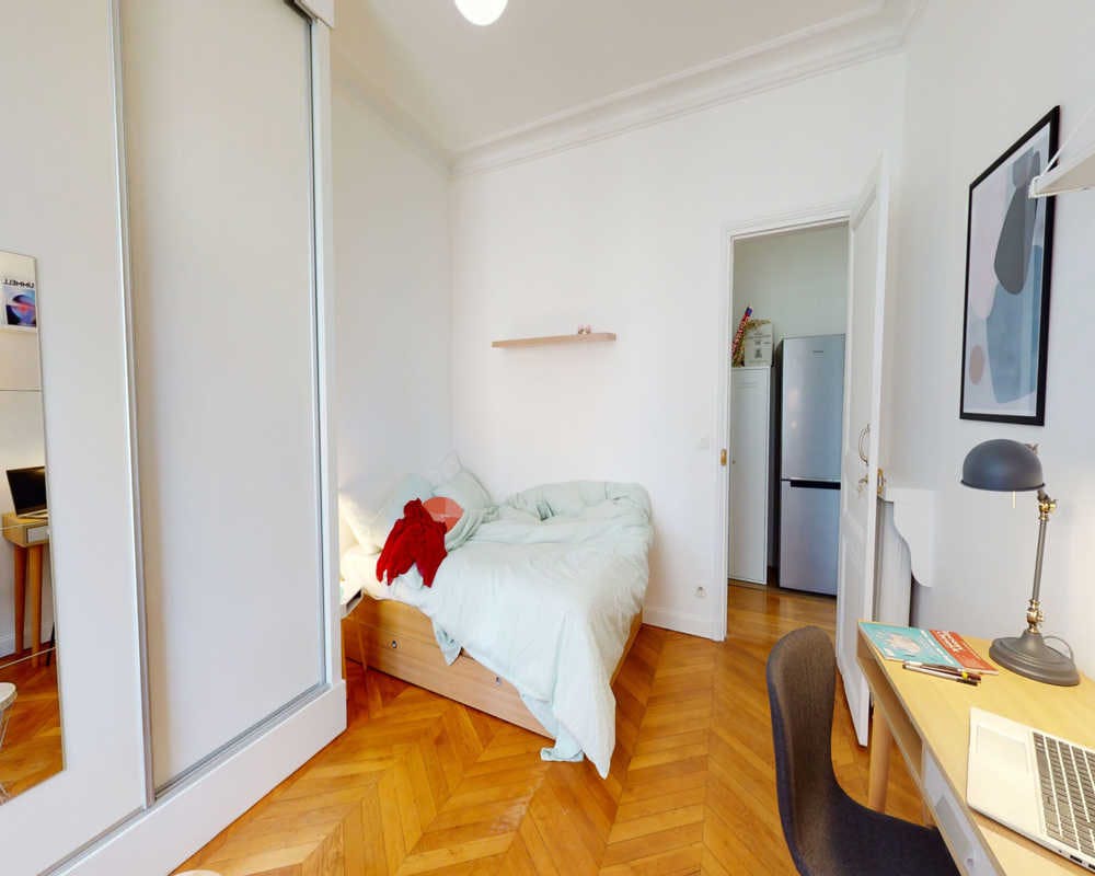 Single room Paris, 1 bed, 16m² — photo 17