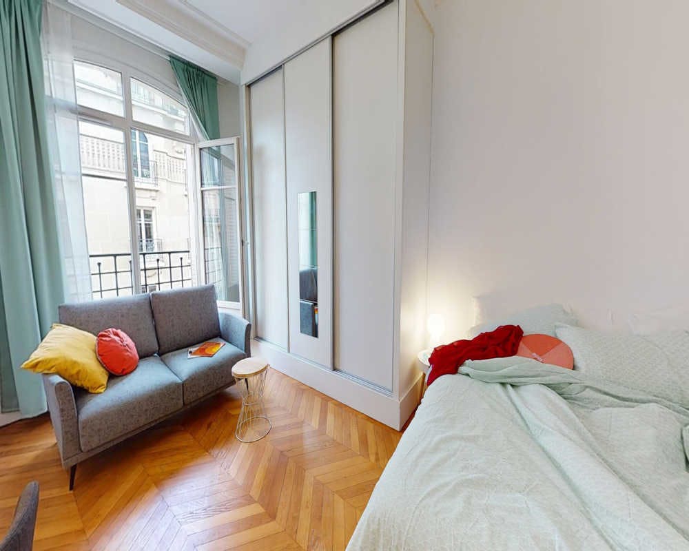 Single room Paris, 1 bed, 16m² — photo 15