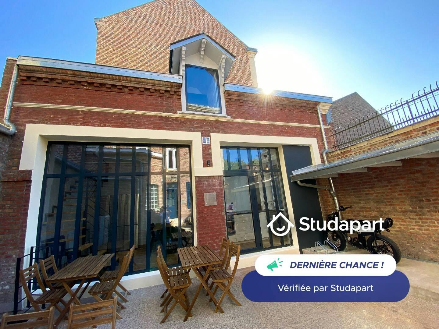 Casa para alugar por € 550 por mês em Amiens, Rue Dom Grenier