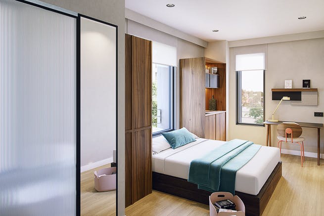 Studio for rent for €1,135 per month in Santiago de Compostela, Rúa das Galeras