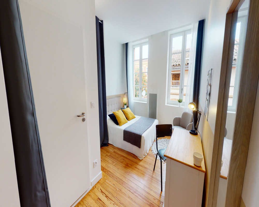 Single room Toulouse, 1 bed, 13m² — photo 14