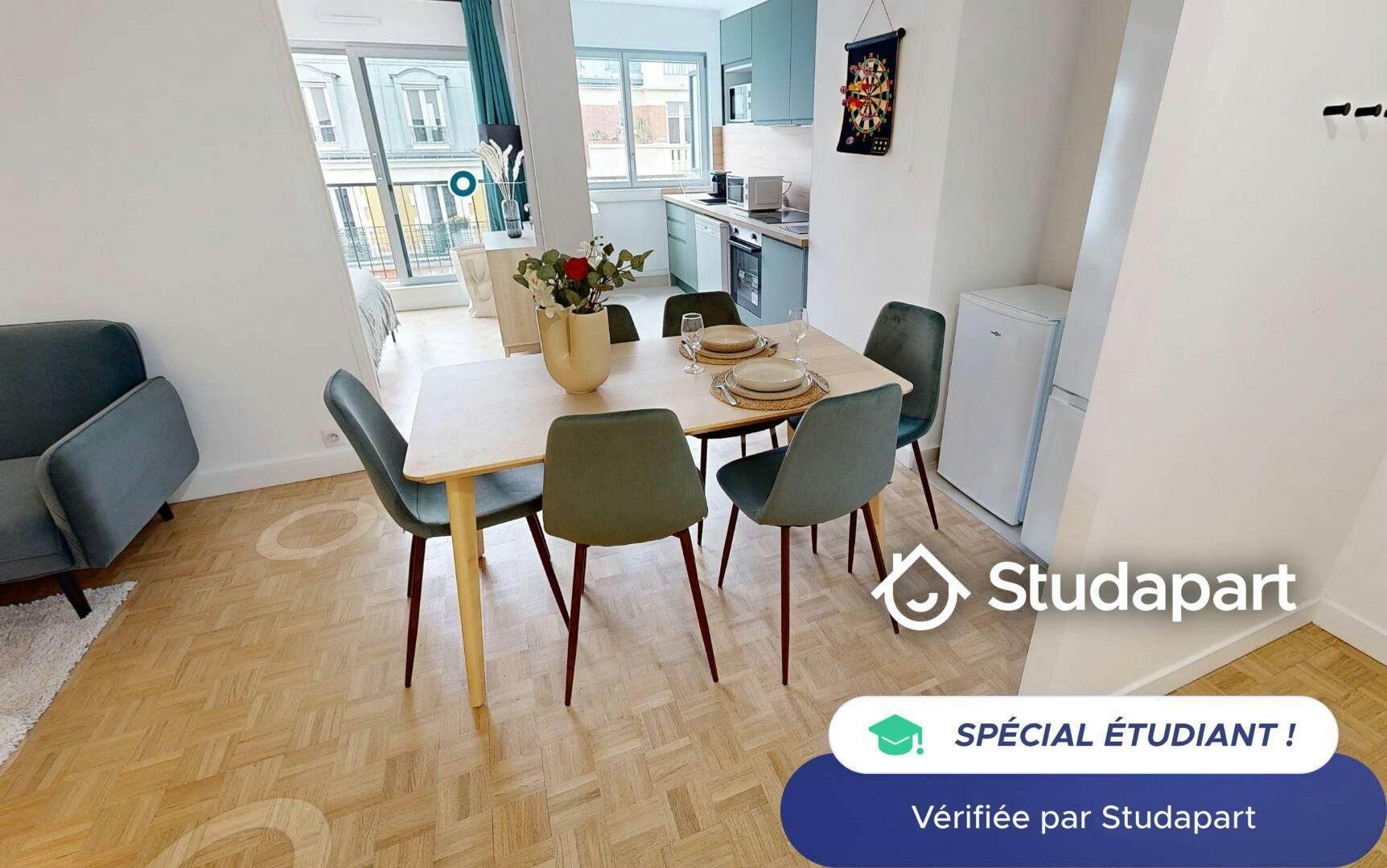 Private room for rent on Rue Tiphaine, Paris - Vue 4