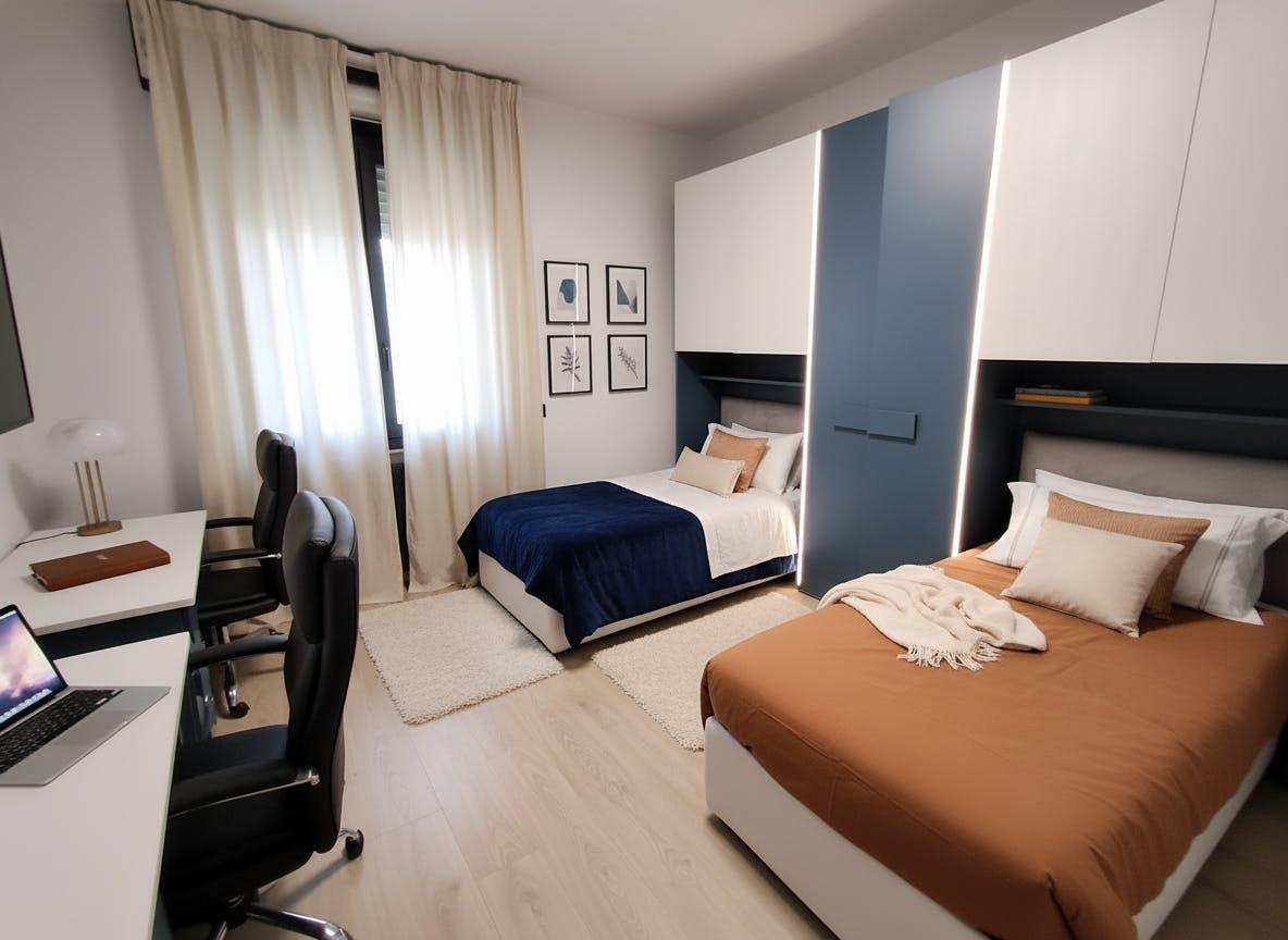 Quarto compartilhado para alugar por € 340 por mês em Padova, Via Domenico Turazza