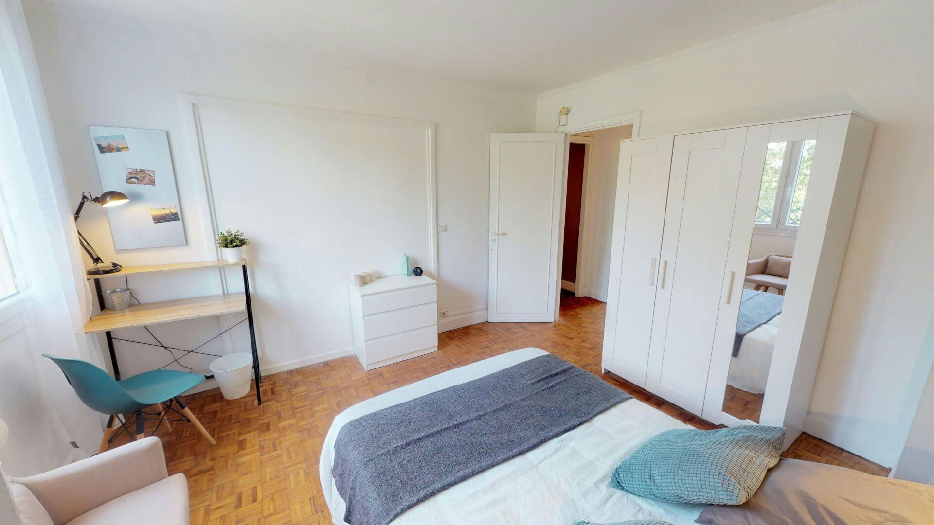 Single room Boulogne-Billancourt, 1 bed, 12m² — photo 4