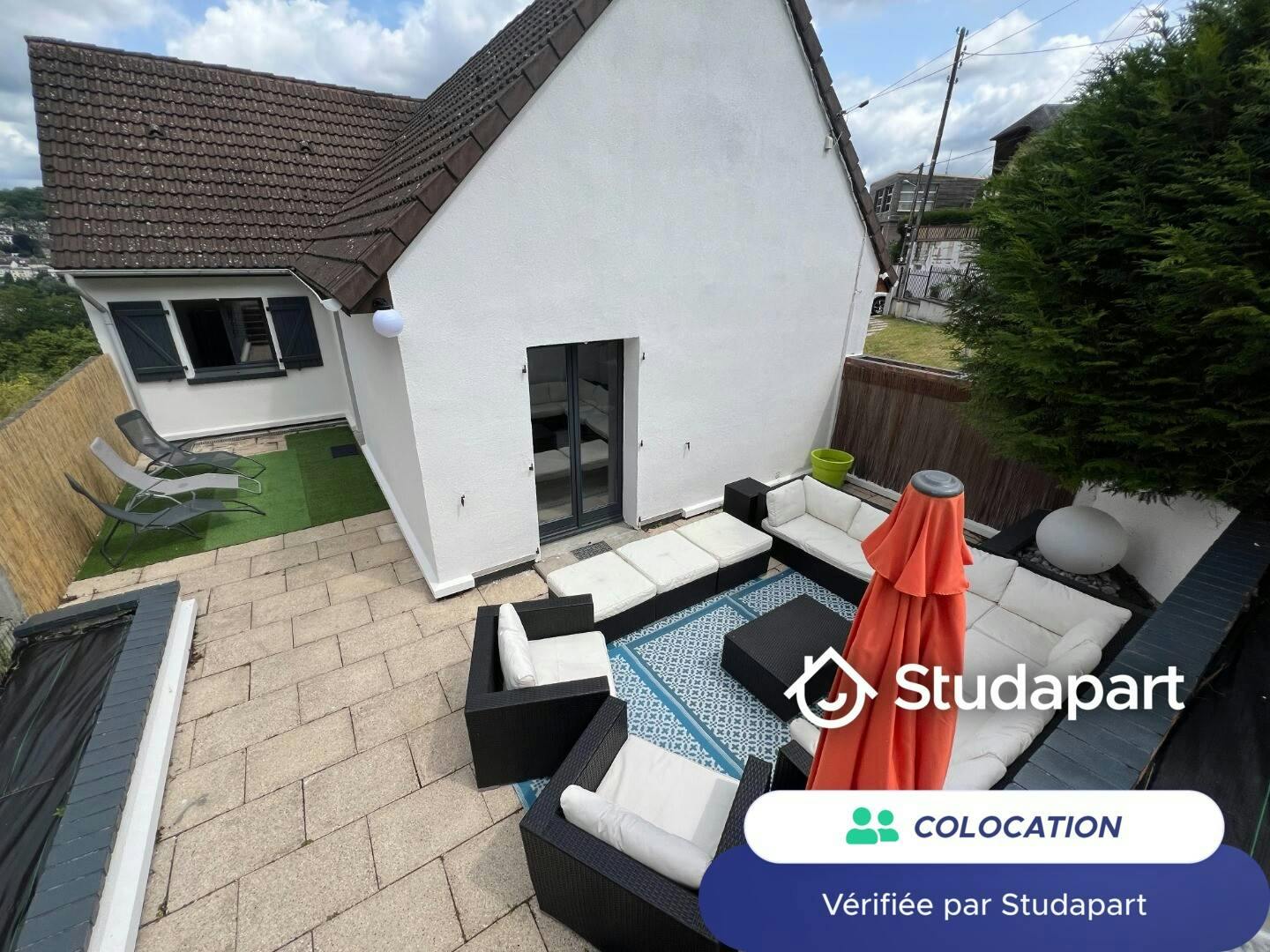Habitación privada en alquiler por 470 € al mes en Rouen, Rue de Repainville