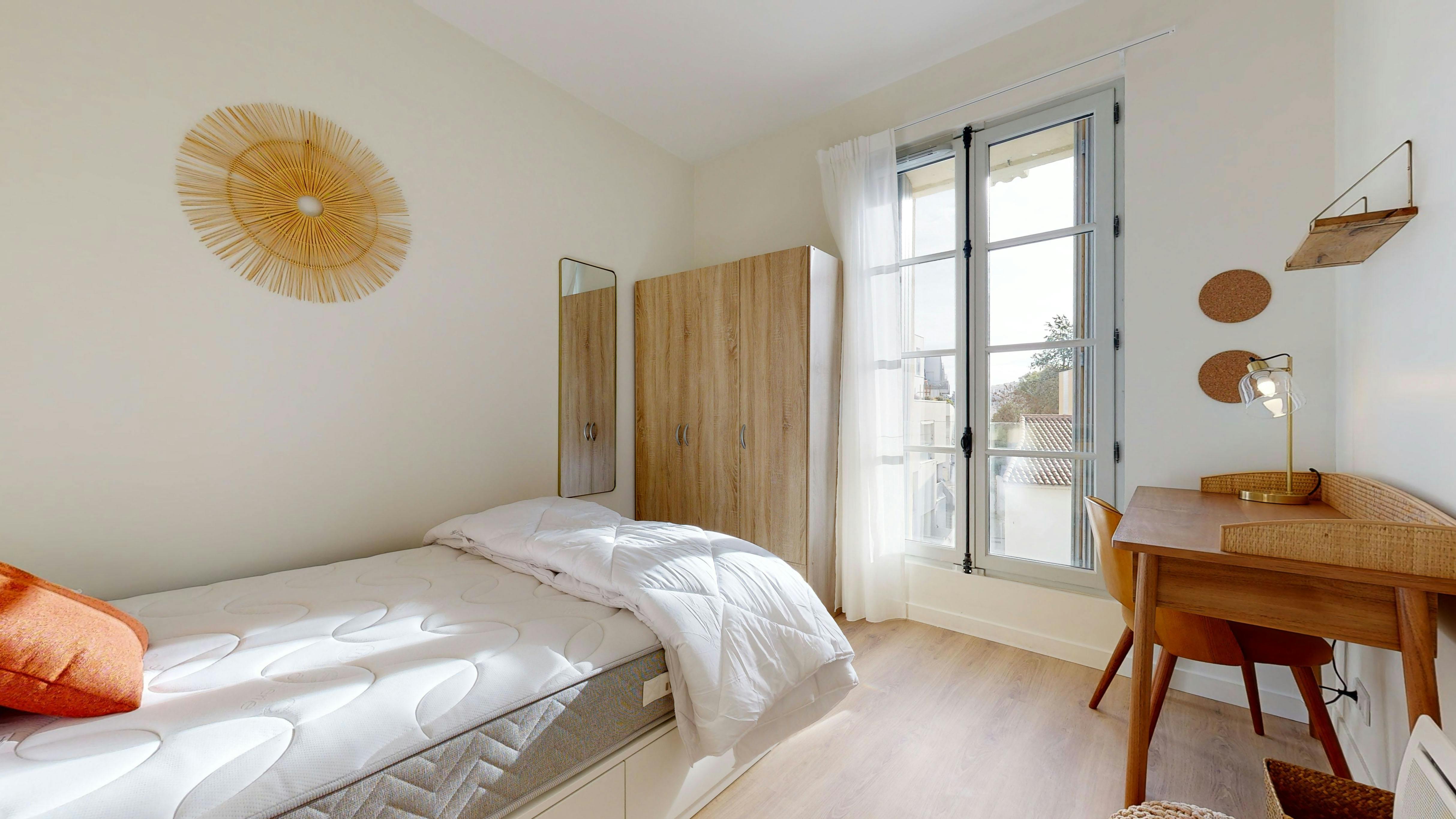 Single room Montpellier, 1 bed, 10m² — photo 25