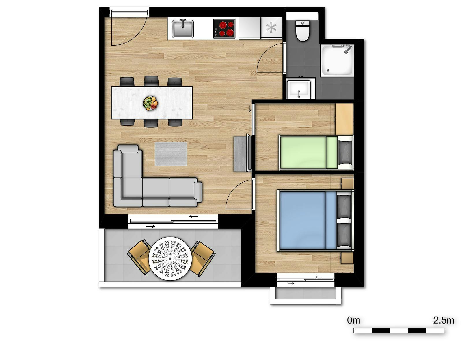 Appartement à Nieuwpoort