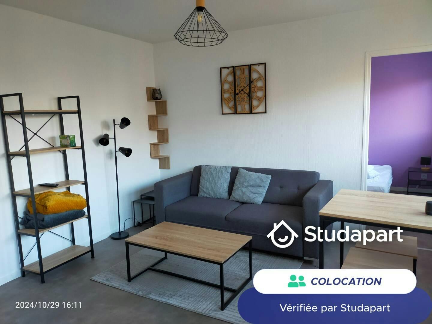 Private room for rent for €400 per month in Nancy, Rue de Liège