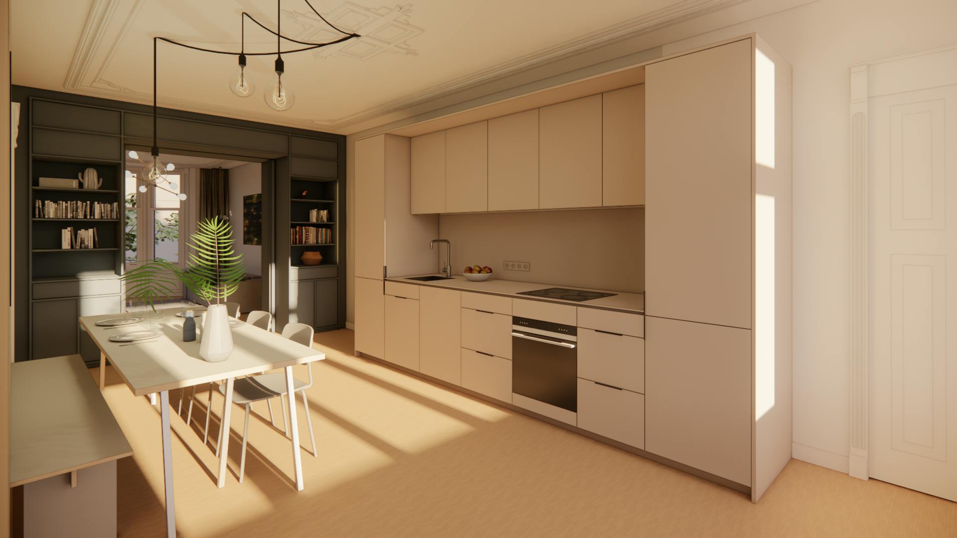 Apartment Rotterdam, 3 beds — photo 2