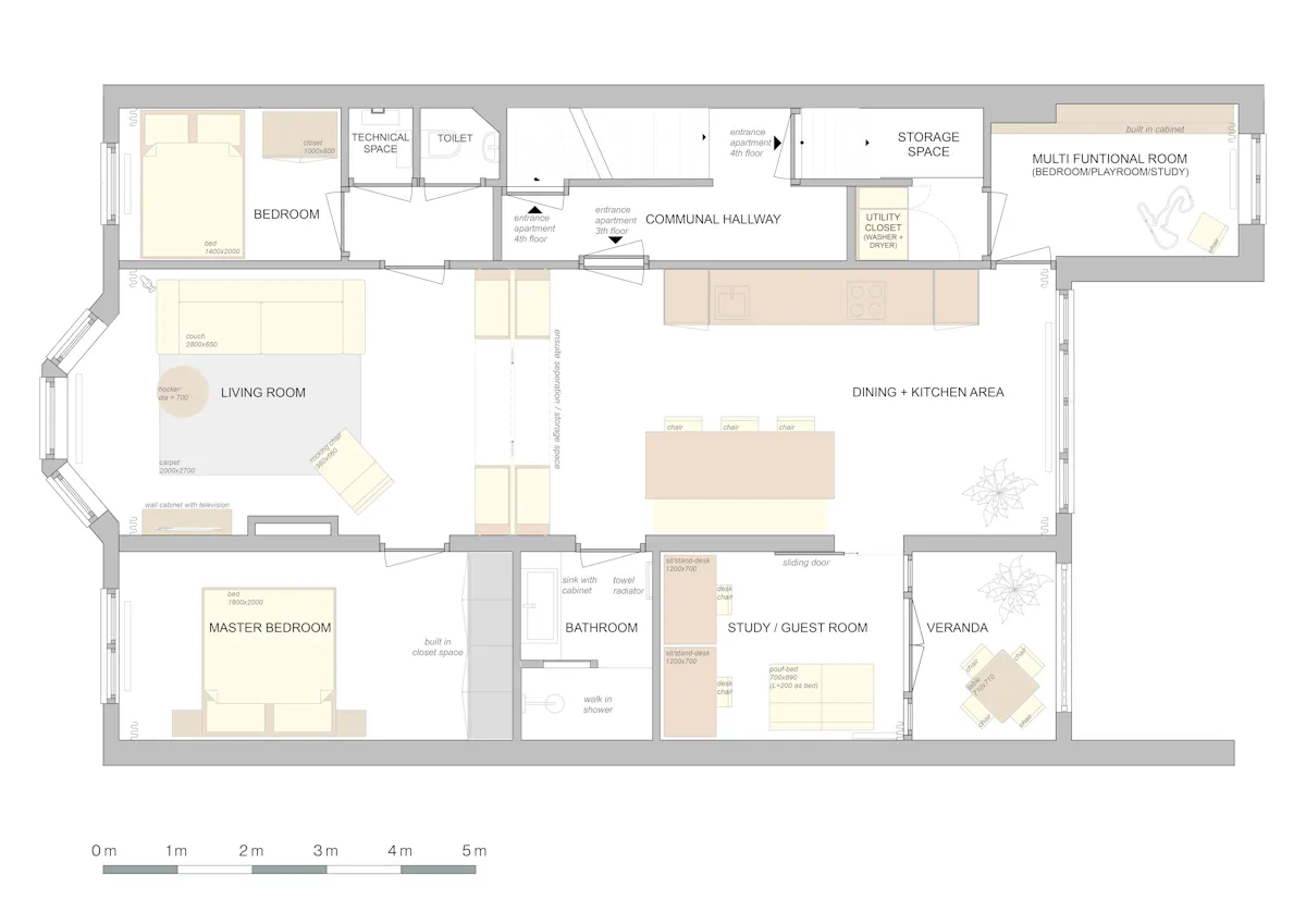 3-Bedroom Apartment in Graaf Florisstraat, Rotterdam (1618262) DOCUMENTATION