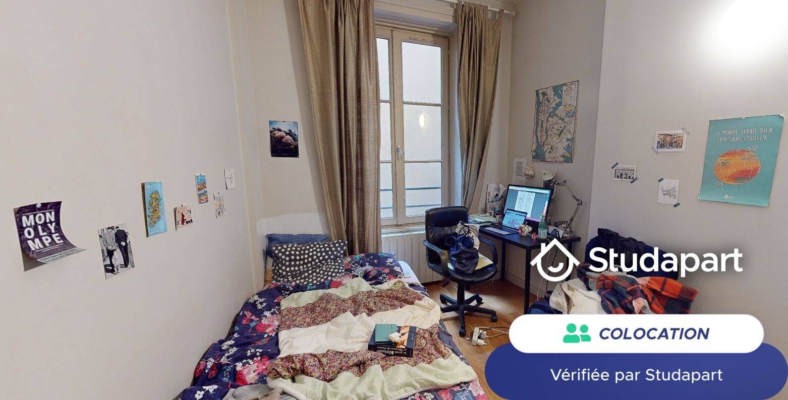 Private room for rent on Rue du Président Édouard Herriot, Lyon