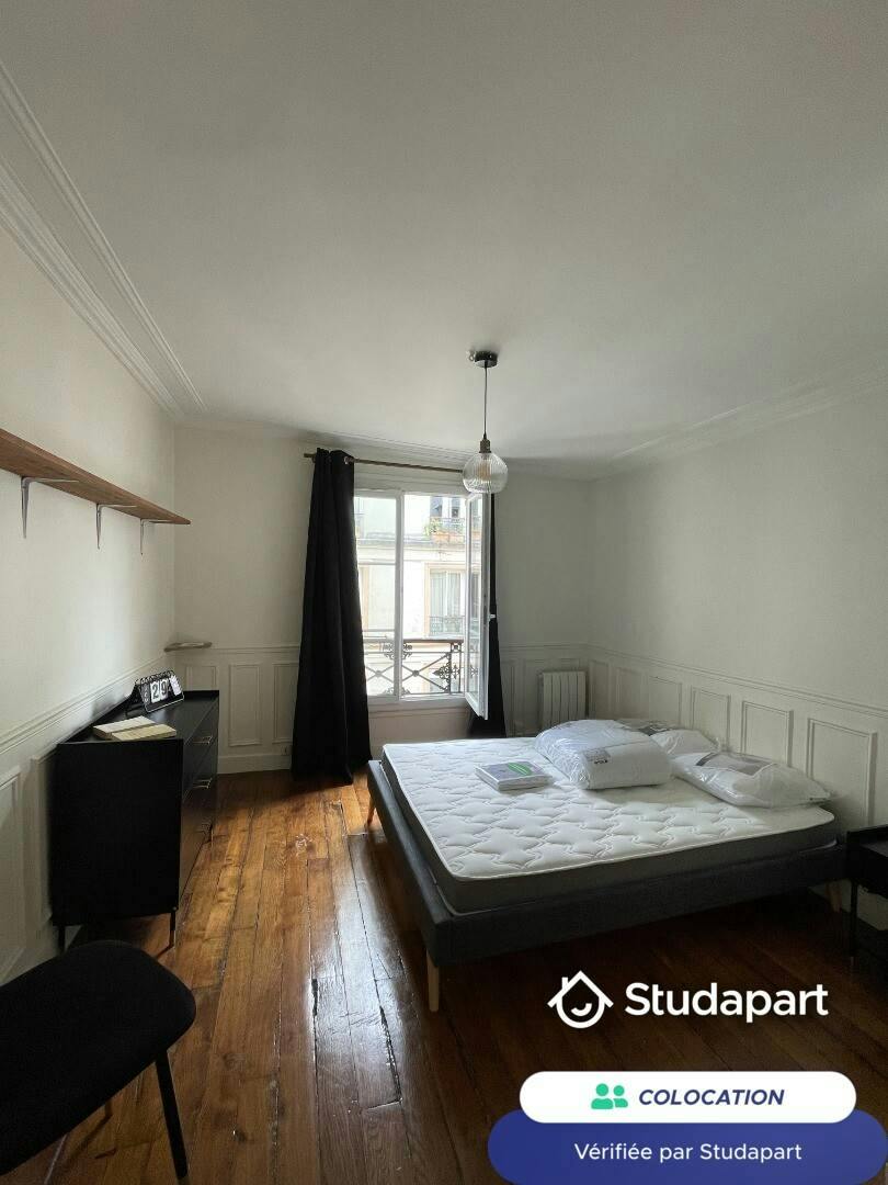 Private room for rent on Rue Rodier, Paris - Vue 3